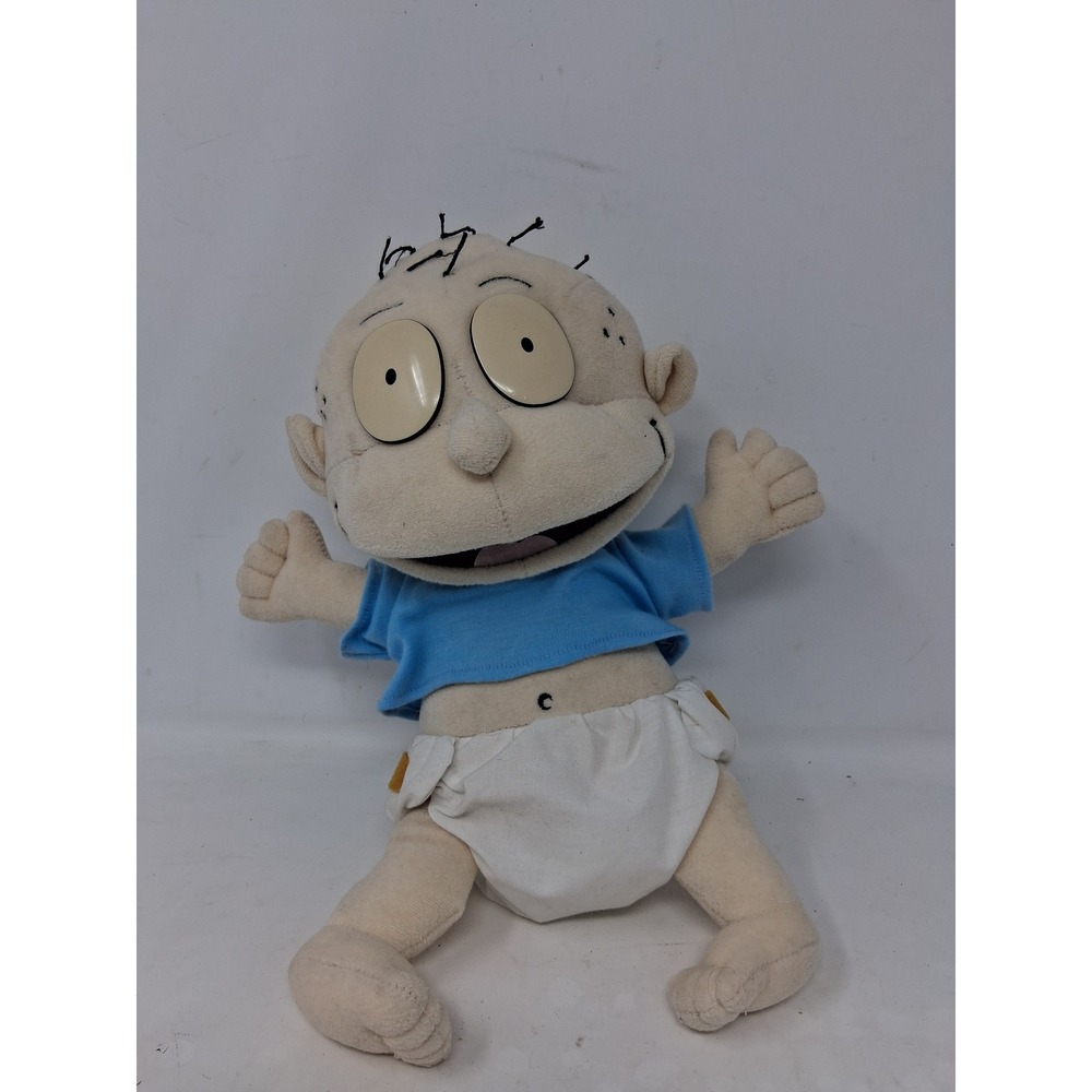 Vintage 1997 Nickelodeon Rugrats Tommy Pickles Plush Viacom 90s Toy